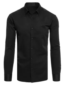 Men's Solid Black Dstreet Shirt