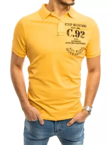 Men's Yellow Dstreet Polo Shirt #691699