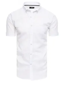 White men's Dstreet short sleeve shirt