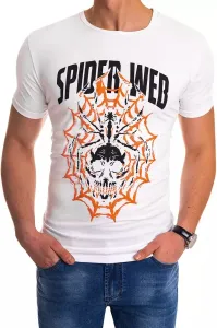White men's T-shirt RX4491 with print #4749904