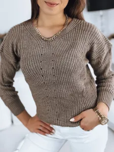 Women's sweater MIGOTKA beige Dstreet #5349044