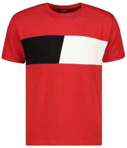Basic red men's Dstreet T-shirt #4489026