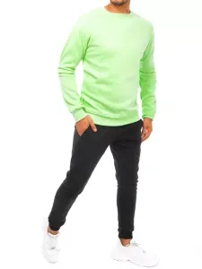 Green and black men's tracksuit Dstreet