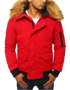Zimná pánska bunda WINTER červená