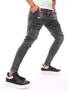 Čierne pánske džínsy #1967136