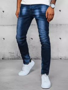Modré džínsové nohavice #5959599