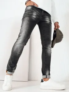 Pánske čierne džínsové nohavice Dstreet UX4236 #9585015