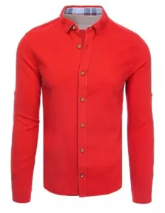 Pánska košeľa STYLE červená