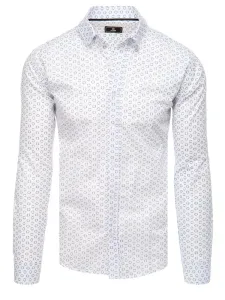 Vzorovaná biela košeľa #5959446