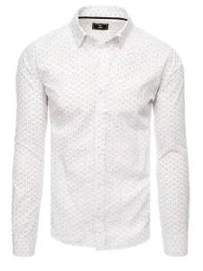 Vzorovaná biela košeľa #5959450