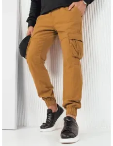 Pánske bojové nohavice hnedé