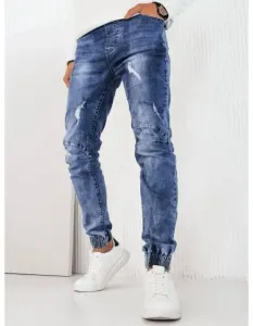 Pánske džínsové nohavice DERA modré