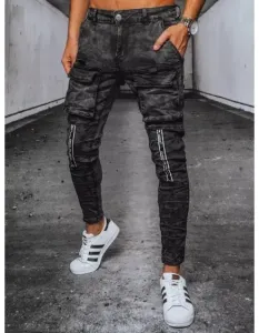 Pánske džínsové nohavice OLA čierne
