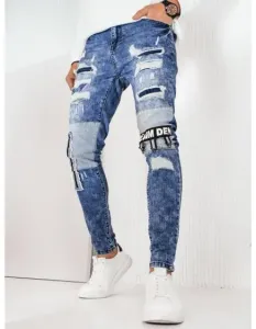 Pánske džínsové nohavice OLA modré #9290176
