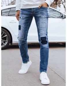 Pánske džínsové nohavice RIVA modré