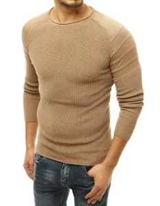 Pekný béžový pánsky sveter