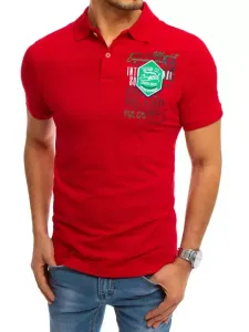 Červené pánske POLO tričko