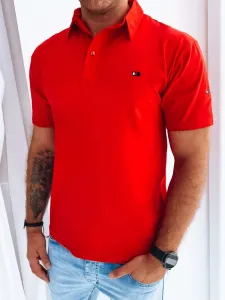 Červené pánske POLO tričko  PX0575 #7734921