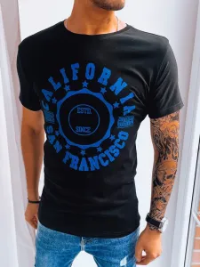 Čierne tričko s nápisom California