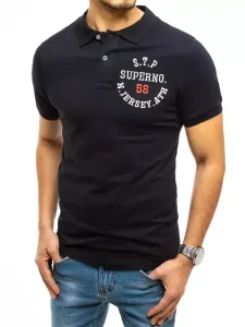 Granátové POLO tričko s výšivkou
