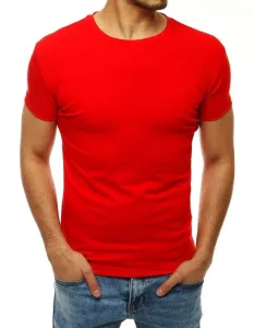 Jednoduché červené tričko #3205537