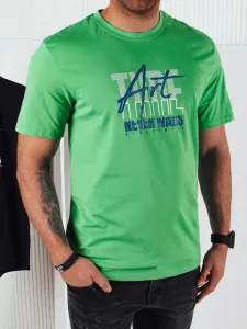 Módne zelené tričko s nápisom