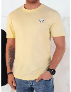 Pánske tričko BASE yellow