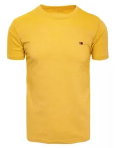 Pánske tričko INDIGO žlté