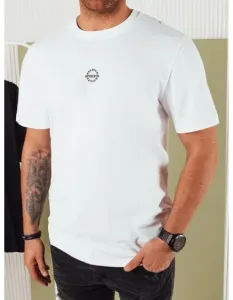 Pánske tričko s potlačou MIRA biele