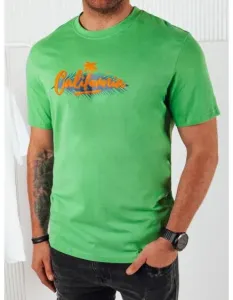 Pánske tričko s potlačou zelené #9491221