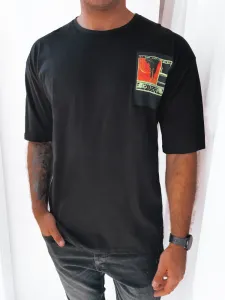 Pekné štýlové čierne tričko #6998574