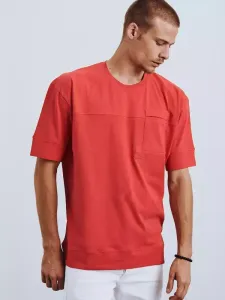 Pohodlné červené tričko #1966260