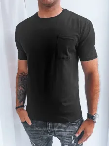 Štýlové čierne pánske tričko #6998717