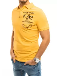 Žlté pánske POLO tričko
