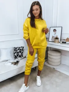 Women's sweatshirt ARIELLA PREMIUM yellow Dstreet