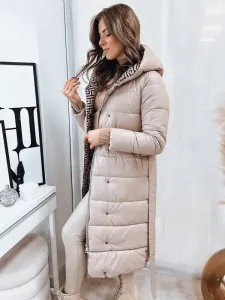 Women's winter coat GRACE beige Dstreet