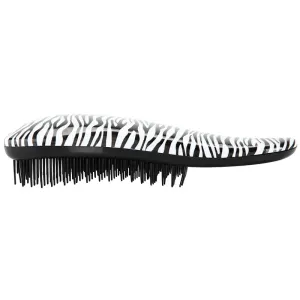 Dtangler Kefa na vlasy s rukoväťou Zebra White