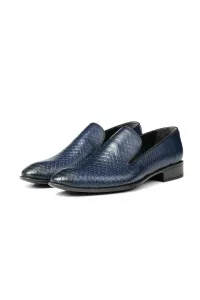 Ducavelli Alligator Genuine Leather Men's Classic Shoes, Loafers Classic Shoes, Loafers