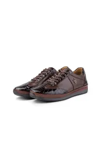 Ducavelli Blink Genuine Leather Men's Casual Shoes, Fur Inside Shoes, Winter Fur Shoes #8999455