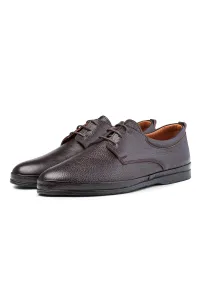Ducavelli Otrom Genuine Leather Comfort Orthopedic Men's Casual Shoes, Dad Shoes, Orthopedic Shoes