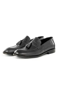 Ducavelli Quaste Genuine Leather Men's Classic Shoes, Loafer Classic Shoes, Moccasin Shoes #8216223