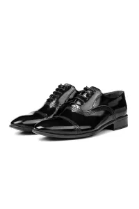 Ducavelli Serious Genuine Leather Men's Classic Shoes, Oxford Classic Shoes #8205570