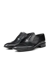 Ducavelli Serious Genuine Leather Men's Classic Shoes, Oxford Classic Shoes #8206489