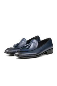 Ducavelli Smug Genuine Leather Men's Classic Shoes, Loafer Classic Shoes, Moccasin Shoes #8273737