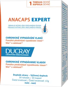 Ducray Anacaps Expert - chronické vypadávání vlasů 30 kapsúl