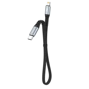 Dudao L10P cable USB Type C - Lightning PD20W black (L10P)