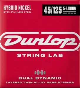 Dunlop DBHYN45125 String Lab Hybrid Nickel #8345911