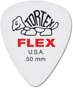 Trsátko / Brnkátko - brnkátko Tortex Flex Standard, hrúbka: 0,50 mm - červený nápis (celé balenie =