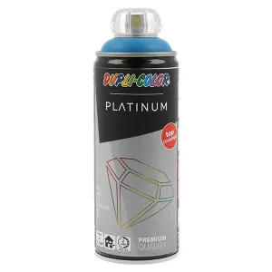 DUPLI COLOR PLATINUM - Prémiová farba v spreji s vysokou kvalitou 400 ml ral 9006 - biely hliník polomat