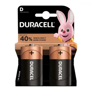 Duracell Basic alkalická batéria 2 ks (D)